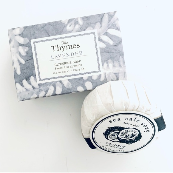 THE THYMES Lavender and Hawaii Coconut Sea Soap - Picture 1 of 2